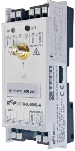 R-SL-0201L-A, modul relé a PWM