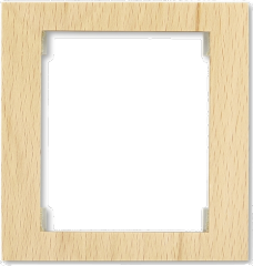 Frame 1-gang, Time Arbo natural maple