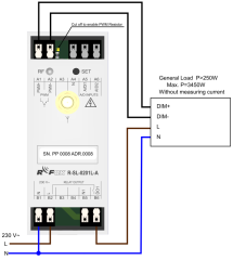 R-SL-0201L-A, modul relé a PWM