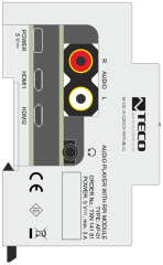 AP-01; Audio player for CP-2xxx series, 1x ETH, 2x RCA (L+R)