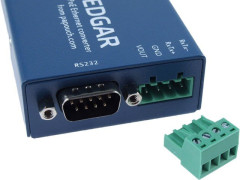 Převodník Ethernetu na RS232 nebo RS485 s PoE (4)